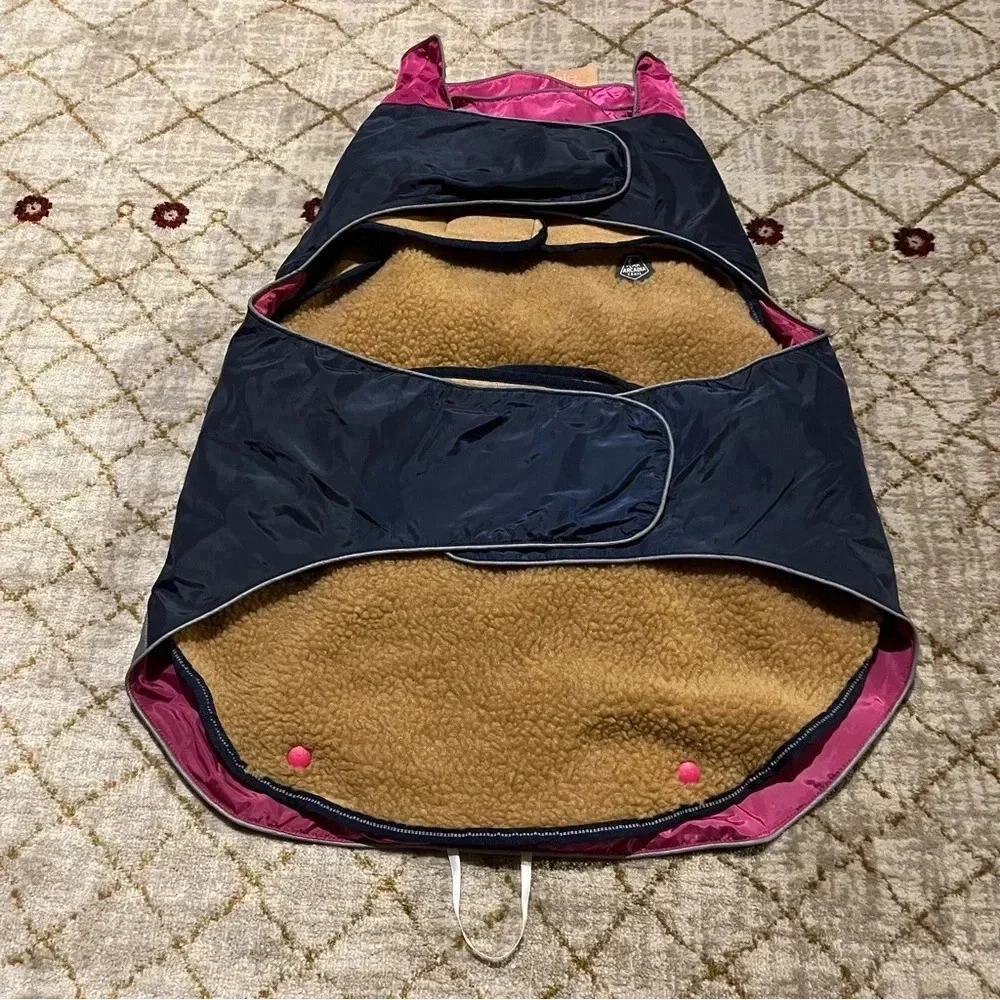 Dog Jacket Arcadia Trail 3 In 1 Multi Wear Coat Pink Size XL